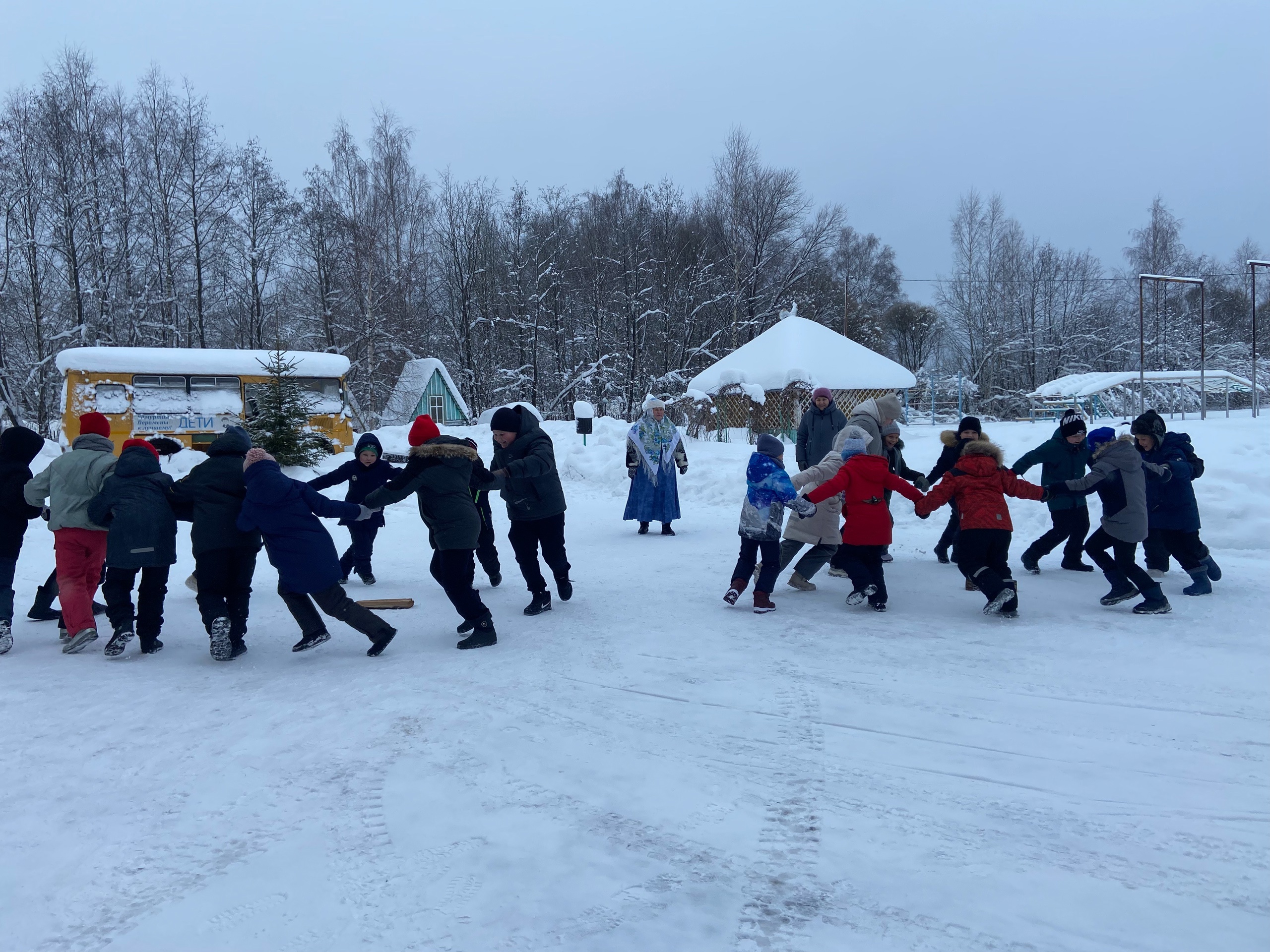 Рожденственские гуляния.